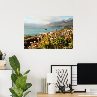 Pacific Ocean Bloemen Fotografie Poster