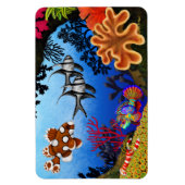 Pacific Ocean Coral Reef Flexi Magnet Magneet (Verticaal)
