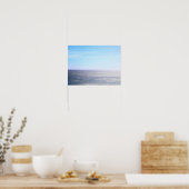 Pacific Ocean Horizon Kleur 16x20 Poster (Keuken)