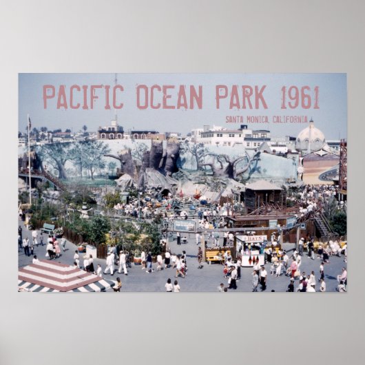 Pacific Ocean Park Poster (Voorkant)