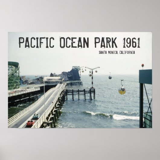 Pacific Ocean Park Poster (Voorkant)