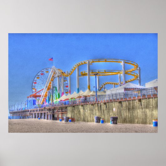 Pacific Ocean Park" Poster (Voorkant)