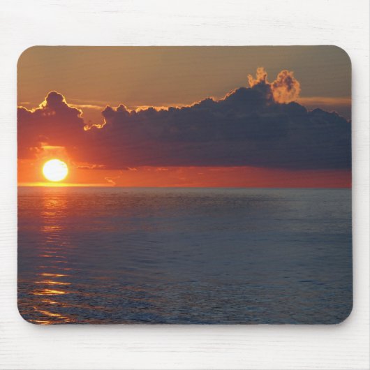 Pacific Ocean Sunset Mousepad Muismat (Voorkant)