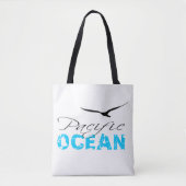 Pacific Ocean White  Tote Bag (Voorkant)