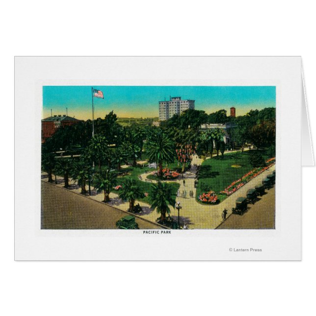 Pacific Park in Long Beach, Californië (Voorkant Horizontaal)