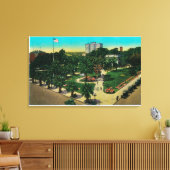 Pacific Park in Long Beach, Californië Canvas Afdruk (Insitu (Woonkamer))