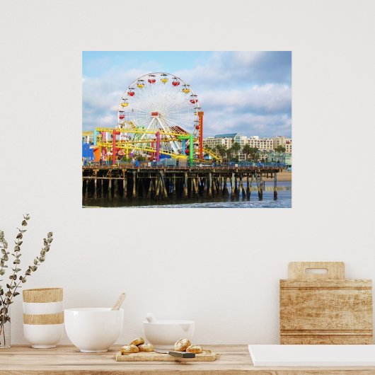Pacific Park, Santa Monica, Ca Poster (Keuken)