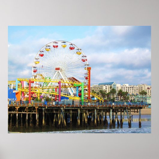 Pacific Park, Santa Monica, Ca Poster (Voorkant)