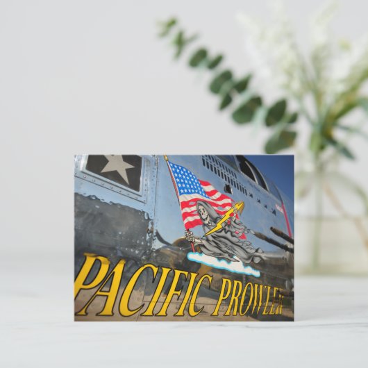 Pacific Prowler Briefkaart (Staand voorkant)