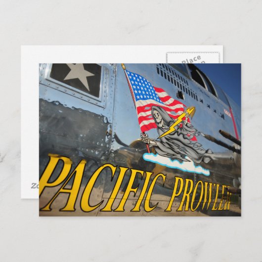 Pacific Prowler Briefkaart (Voorkant / Achterkant)