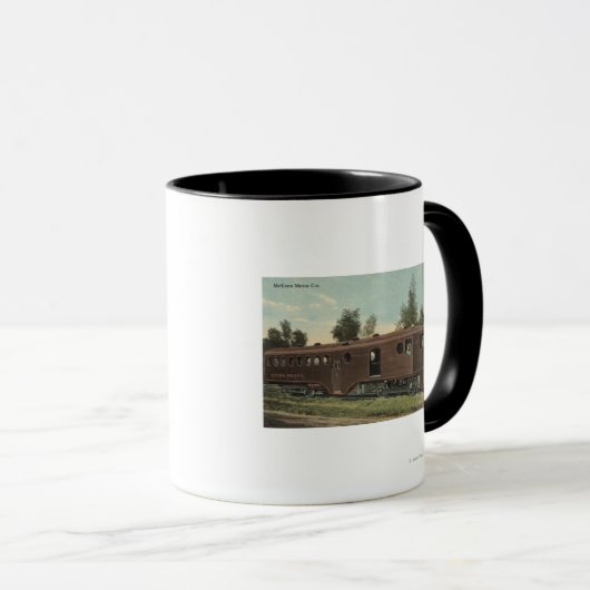Pacific RailroadMcKeen Motor Car Uitzicht Mok (Voorkant rechts)