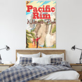 Pacific Rim Canada National Park vakantion Poster Canvas Afdruk (Insitu (Slaapkamer))