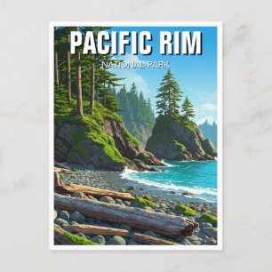 Pacific Rim National Park Canada Reizen Briefkaart