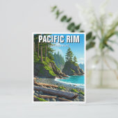 Pacific Rim National Park Canada Reizen Briefkaart (Staand voorkant)