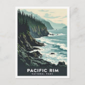 Pacific Rim National Park Canada Travel Briefkaart (Voorkant)