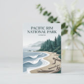 Pacific Rim National Park Reserve Canada Briefkaart (Staand voorkant)