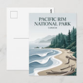 Pacific Rim National Park Reserve Canada Briefkaart (Voorkant / Achterkant)