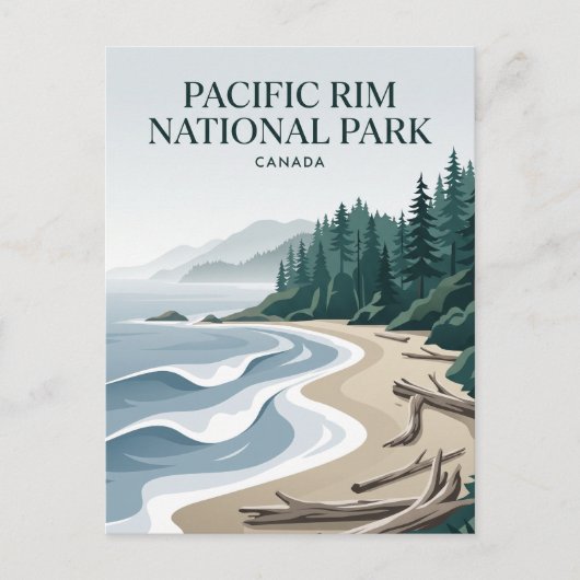Pacific Rim National Park Reserve Canada Briefkaart (Voorkant)