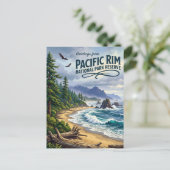 Pacific Rim National Park Reserve Canada Briefkaart (Staand voorkant)