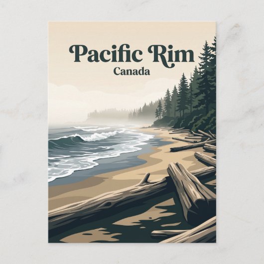 Pacific Rim National Park Reserve Canada Briefkaart (Voorkant)