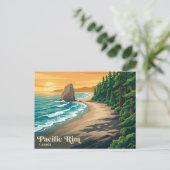 Pacific Rim National Park Reserve Canada Briefkaart (Staand voorkant)