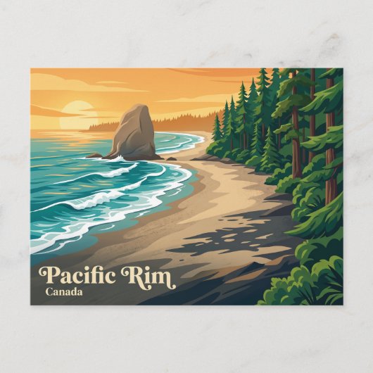 Pacific Rim National Park Reserve Canada Briefkaart (Voorkant)