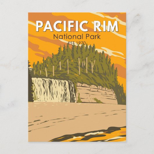 Pacific Rim National Park Reserve Travel  Briefkaart (Voorkant)