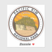 Pacific Rim National Park Reserve Travel  Sticker (Vel)