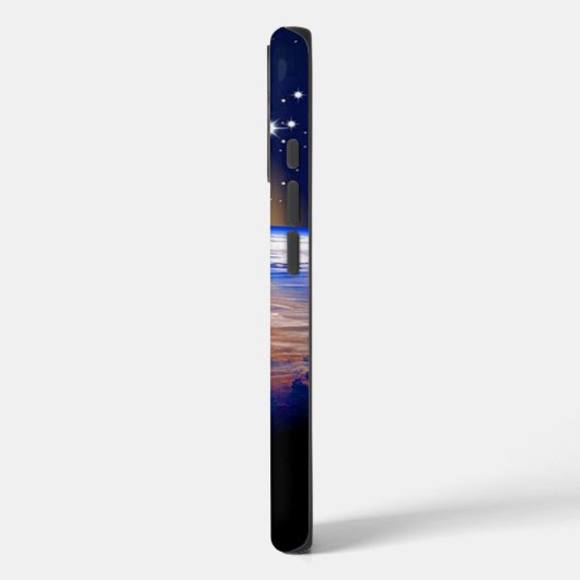 pacific,ruimte met aarde Case-Mate iPhone case (Achterkant / Links)
