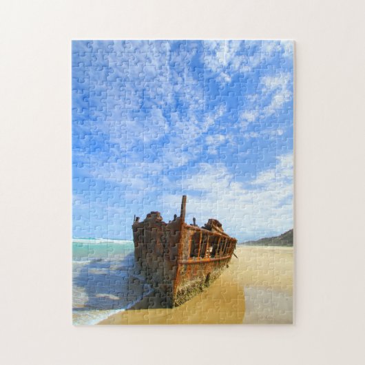 PACIFIC SHIPWRECK 11x14 INCH Legpuzzel (Verticaal)