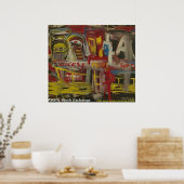 Pacific Stock Exchange Poster (Keuken)