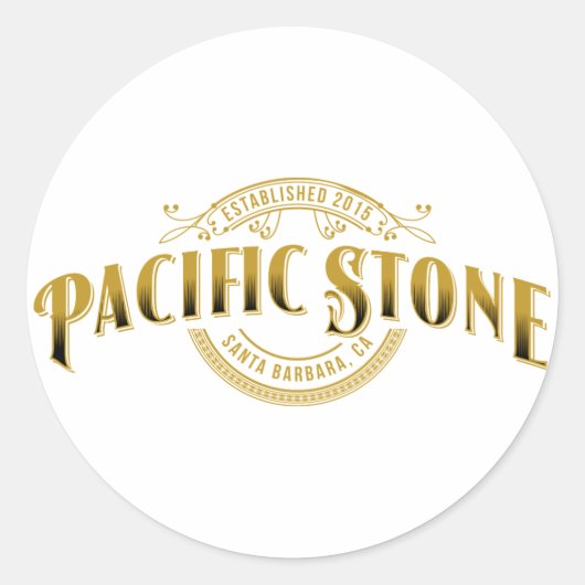 Pacific Stone Sticker (Voorkant)