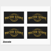 Pacific Stone Sticker Zwart (Vel)