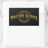 Pacific Stone Sticker Zwart (Tas)