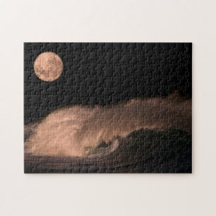 Pacific Storm Waves   Noordkust van Oahu, Hawaii Legpuzzel