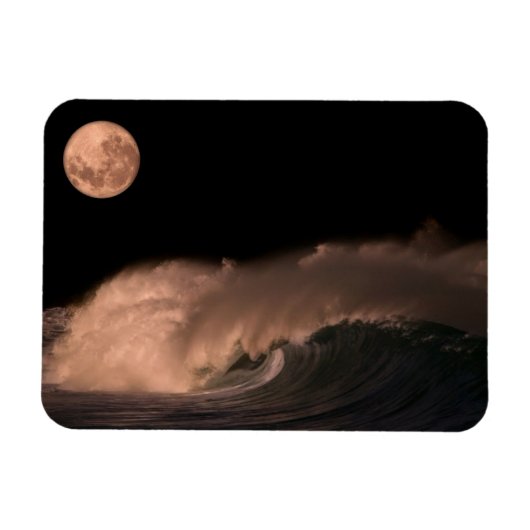 Pacific Storm Waves | Noordkust van Oahu, Hawaii Magneet (Horizontaal)