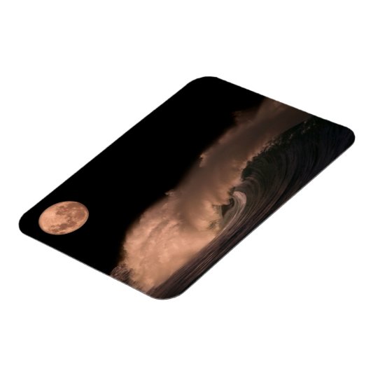 Pacific Storm Waves | Noordkust van Oahu, Hawaii Magneet (Linkerzijde)