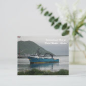 Pacific Sun Bering Zee Crab Vist Briefkaart (Staand voorkant)