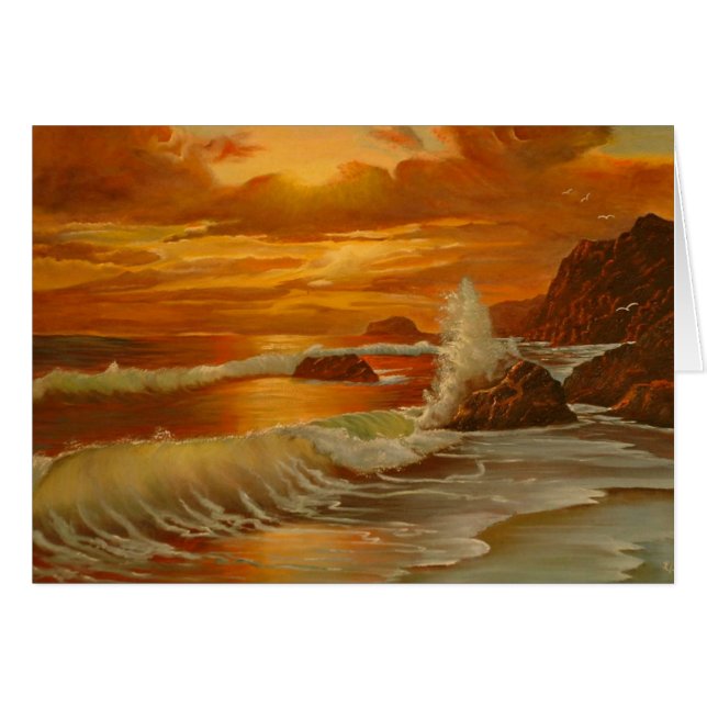 Pacific Sunset (Voorkant Horizontaal)