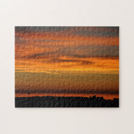 Pacific Sunset Custom Jigzaag Puzzzle Legpuzzel