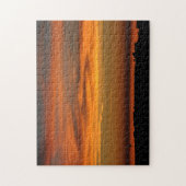 Pacific Sunset Custom Jigzaag Puzzzle Legpuzzel (Verticaal)