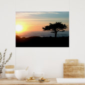 pacific sunset poster (Keuken)