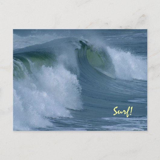 Pacific Surf Custom Briefkaart (Voorkant)