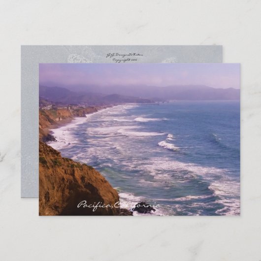 Pacifica California Briefkaart (Voorkant / Achterkant)
