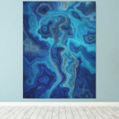 “Pacifica” – Een Oceaanportret Canvas Afdruk (Insitu (Houten vloer))