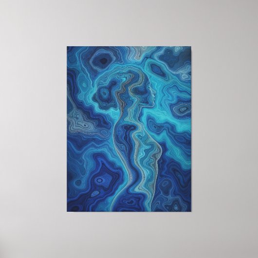“Pacifica” – Een Oceaanportret Canvas Afdruk (Voorkant)