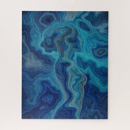 “Pacifica” – Een Oceaanportret Legpuzzel (Verticaal)
