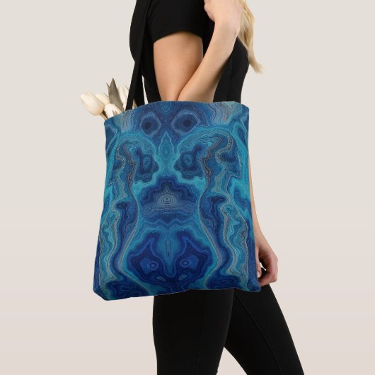 “Pacifica” – Een Oceaanportret Tote Bag (Dichtbij)