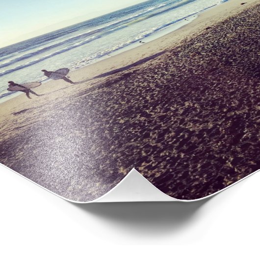 Pacifica State Beach Foto Afdruk (Hoek)