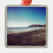 Pacifica State Beach Metalen Ornament (Voorkant)